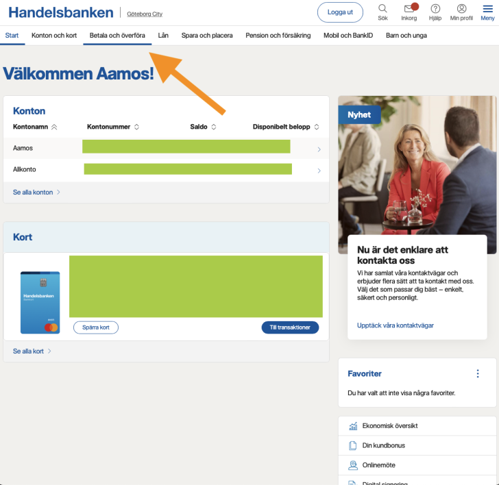 Handelsbanken Step 1
