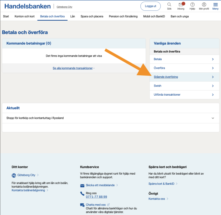 Handelsbanken Step 2